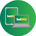 Bet365 pode ser acessado através do seu celular tão facilmente quanto através de um computador 